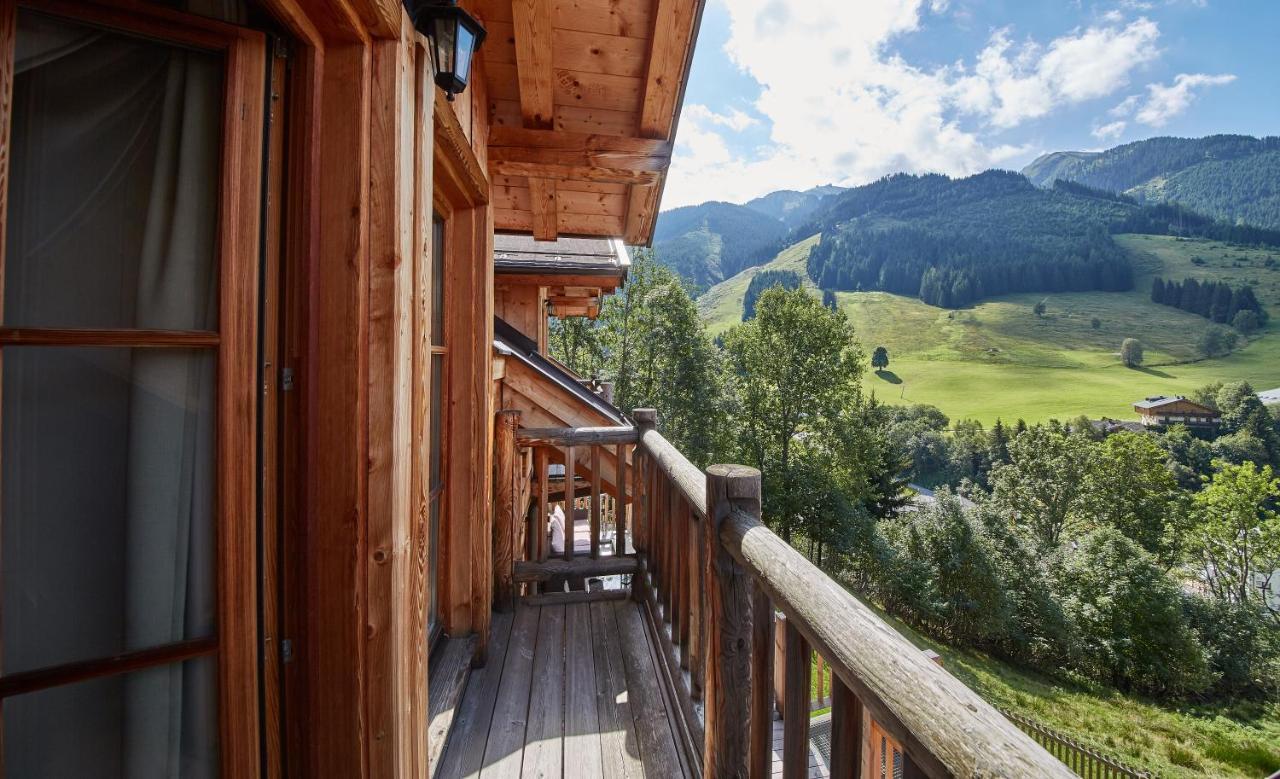 Ferienwohnung Drei Hittn Saalbach Exterior foto