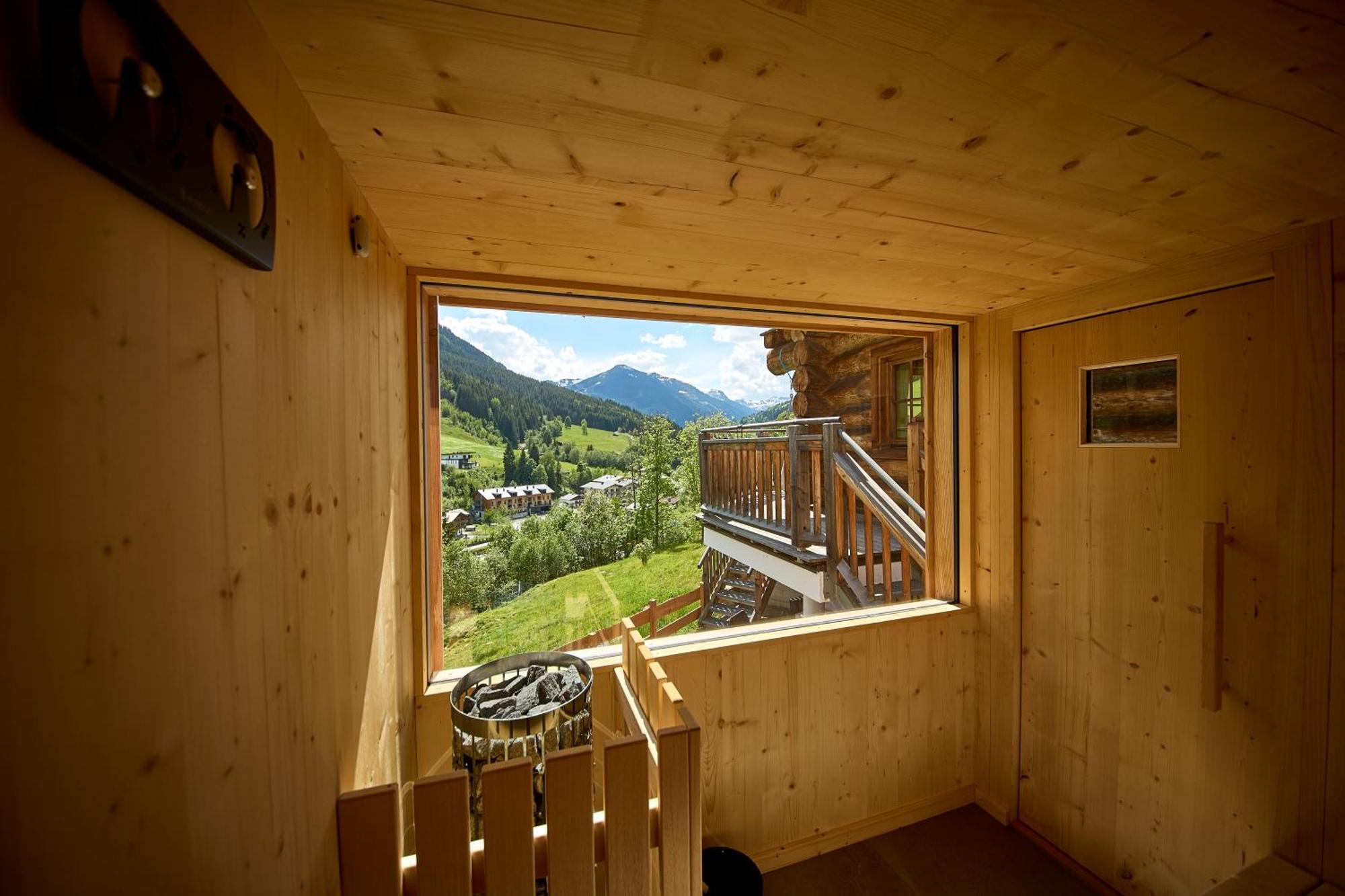 Ferienwohnung Drei Hittn Saalbach Exterior foto