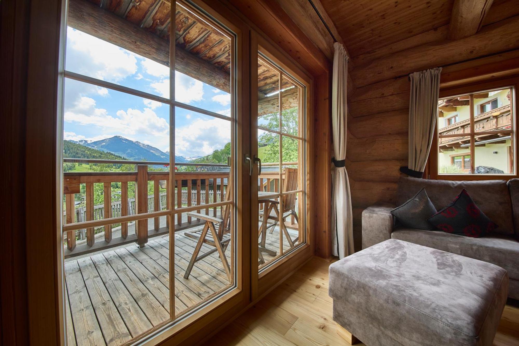 Ferienwohnung Drei Hittn Saalbach Exterior foto