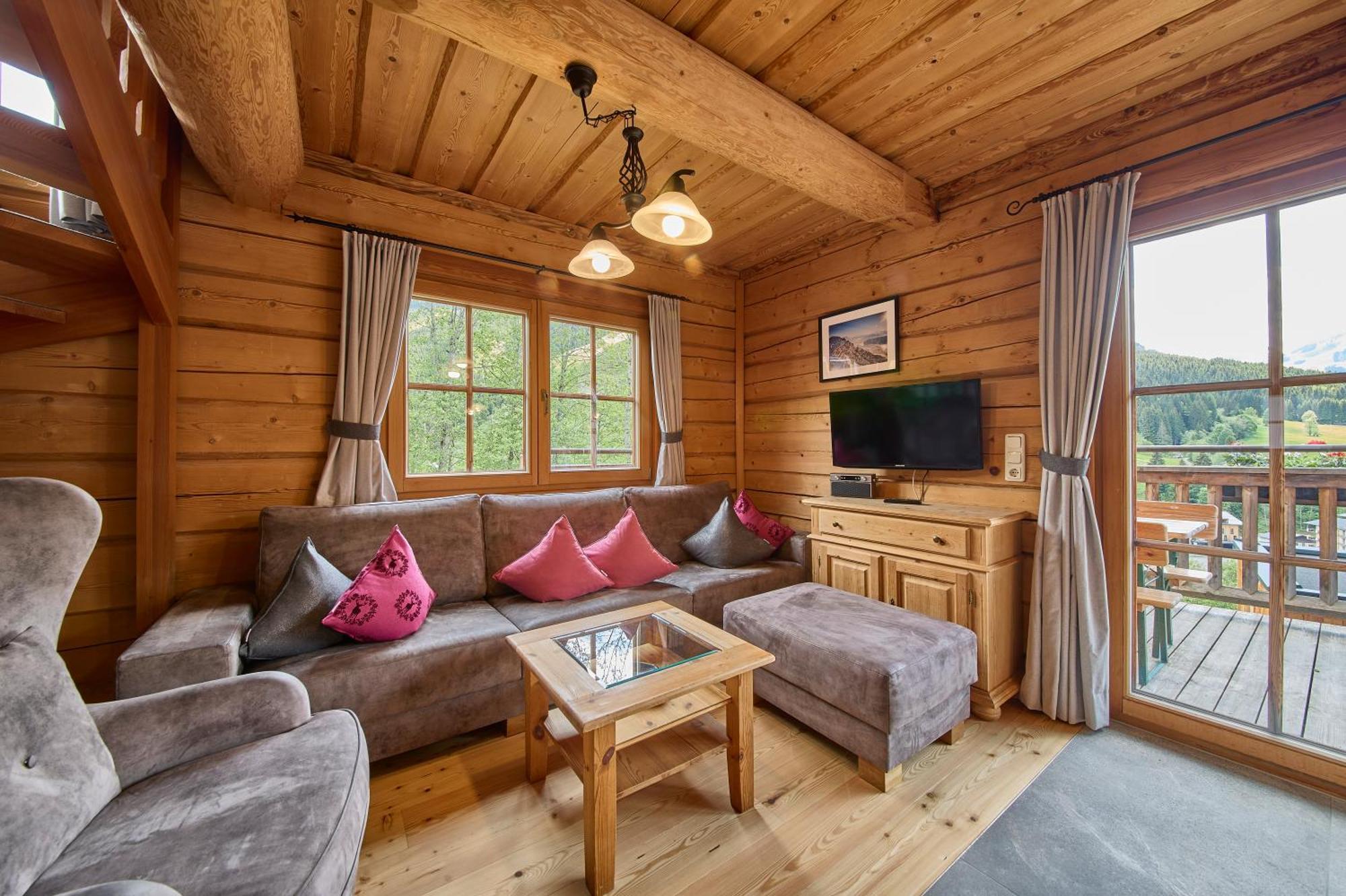 Ferienwohnung Drei Hittn Saalbach Exterior foto