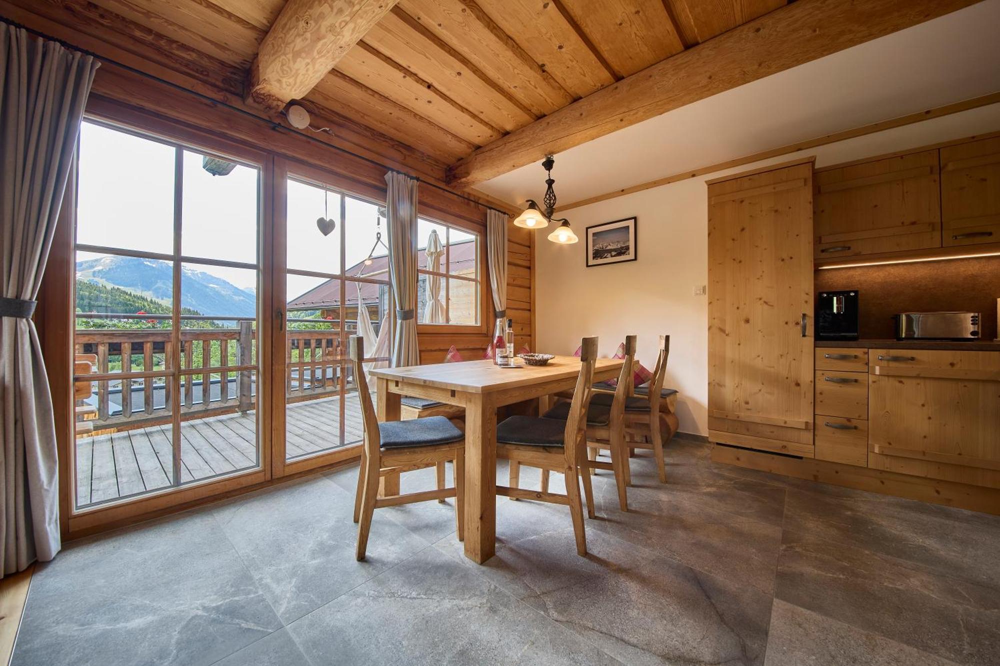 Ferienwohnung Drei Hittn Saalbach Exterior foto
