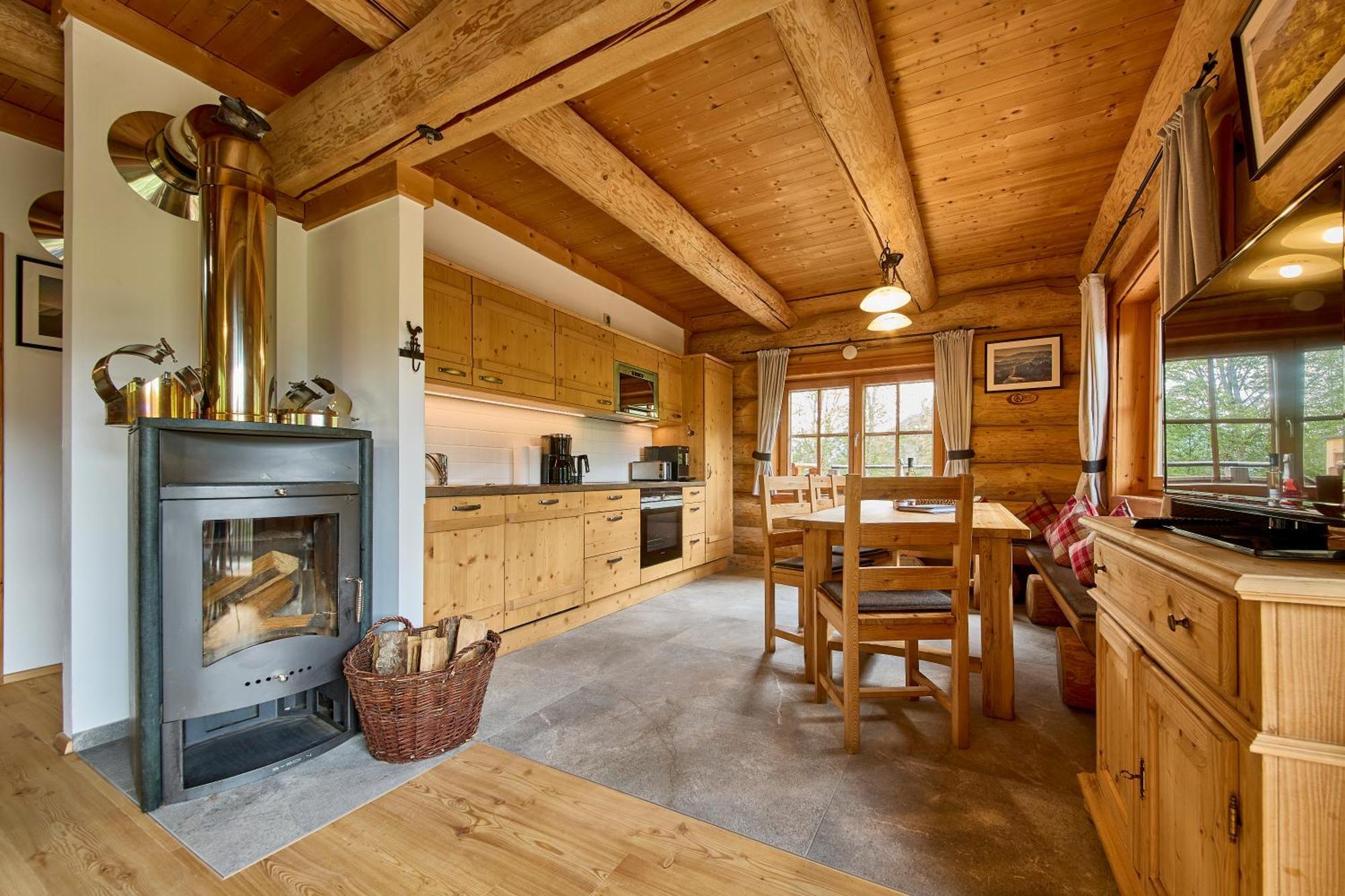 Ferienwohnung Drei Hittn Saalbach Exterior foto